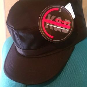 NWT Black Cadet cap/hat